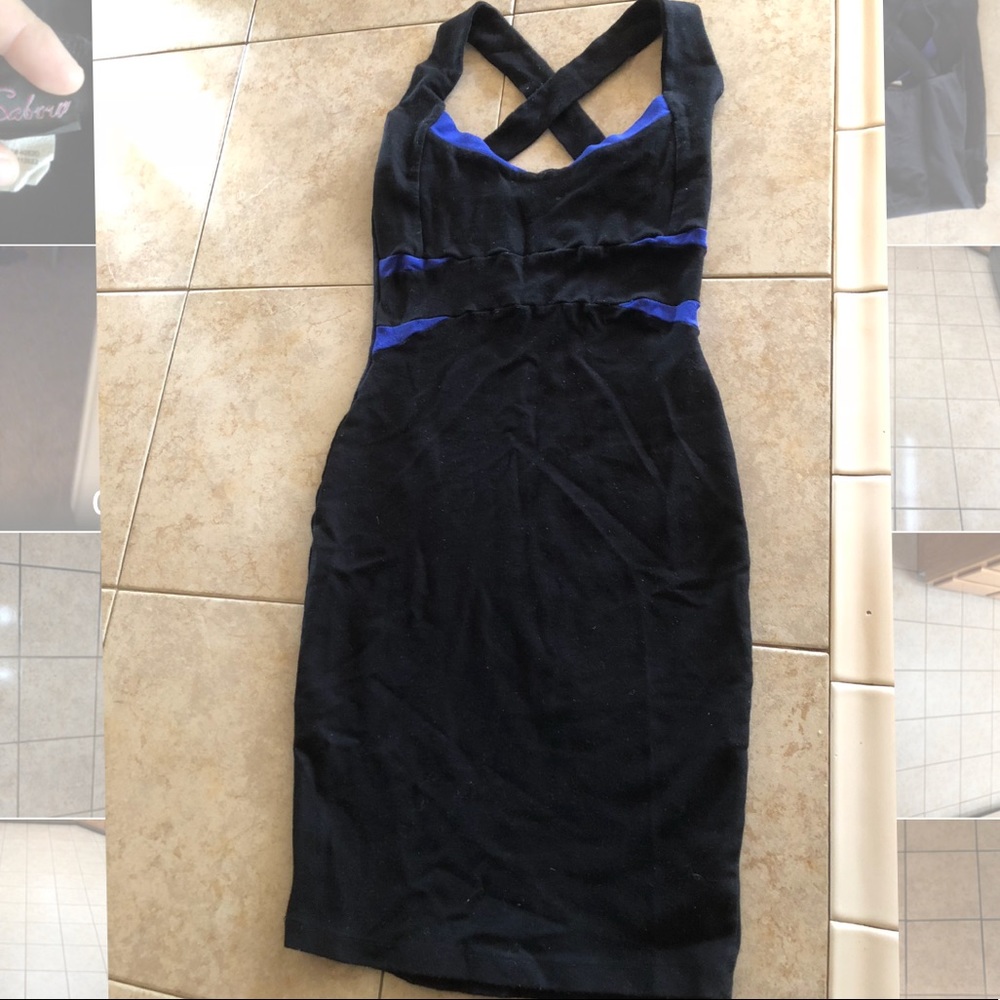 NWOT SABORA bodycon mini dress